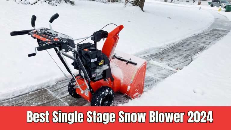 Best Single Stage Snow Blower 2024
