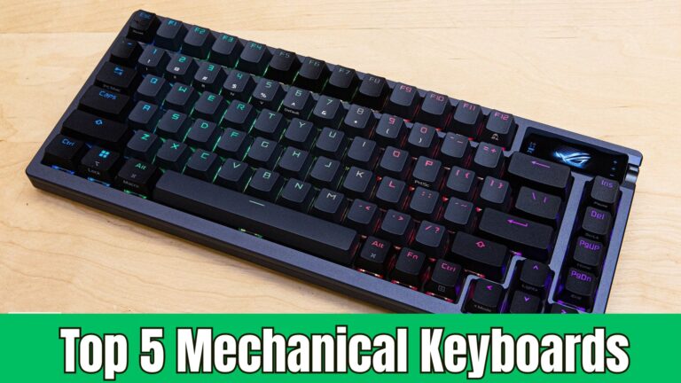 Top Mechanical Keyboards for Typing, Coding, and Gaming